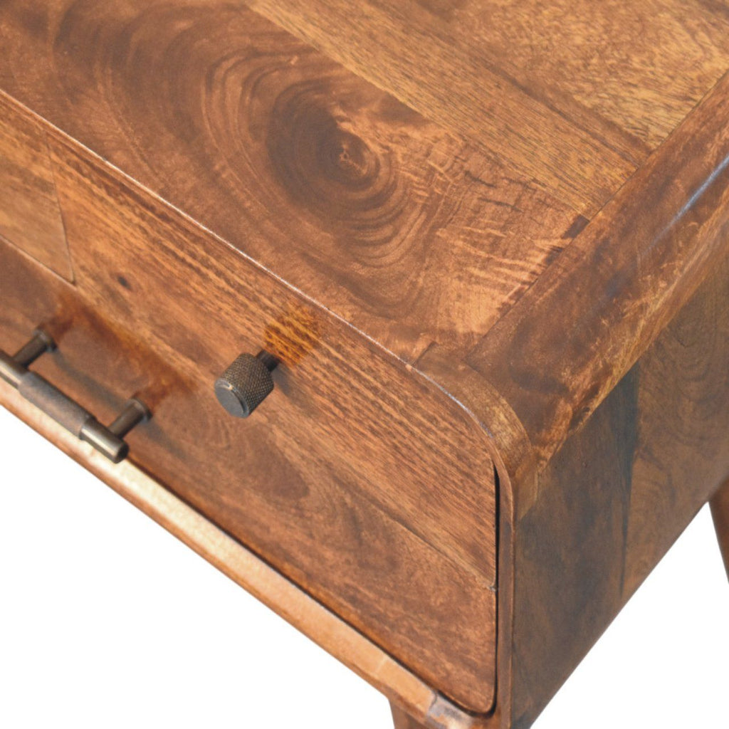 Avora - 3 Drawer Nightstand - Brown