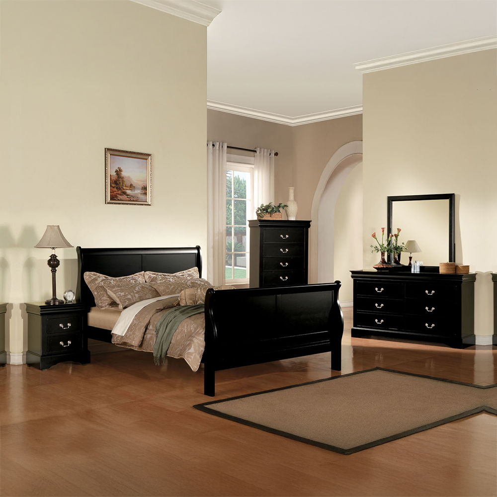 Louis Philippe III - Bed (FB 34"H)