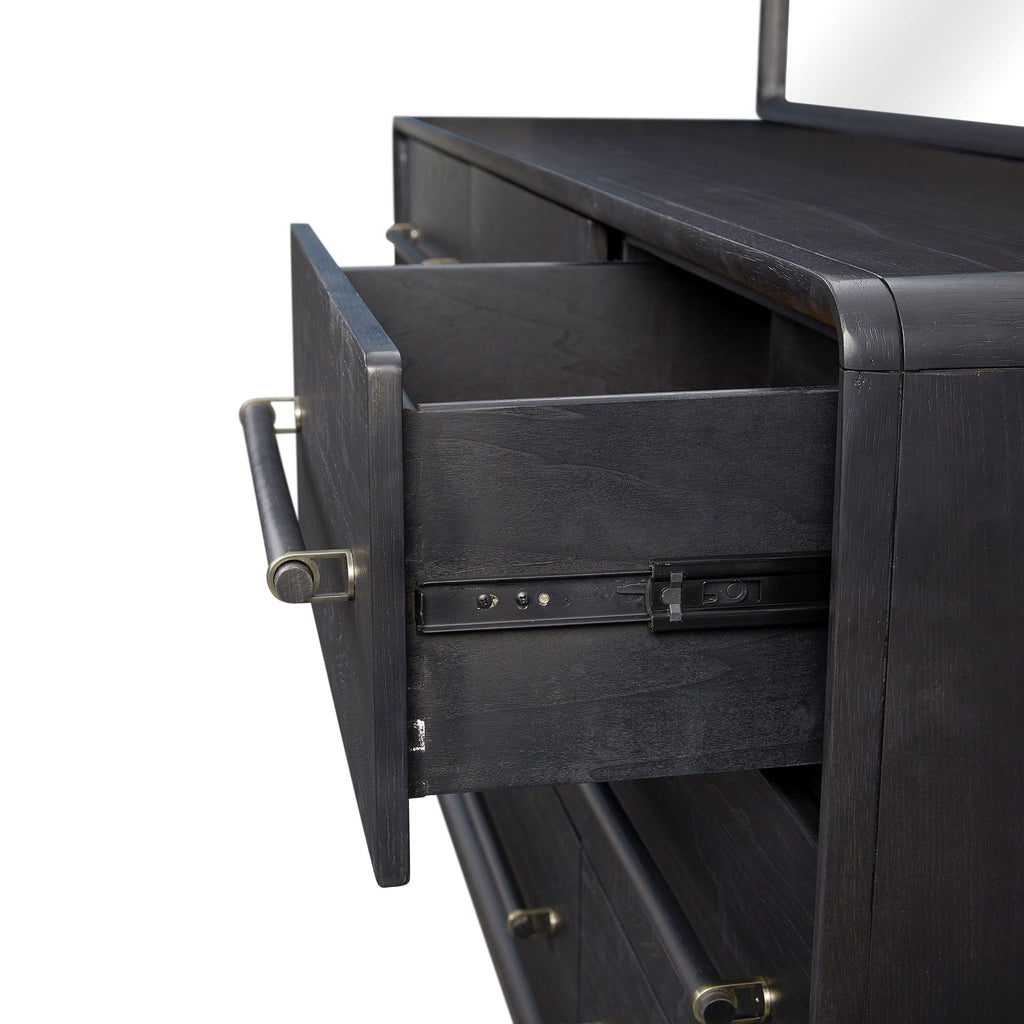 9 Drawer Dresser - Black