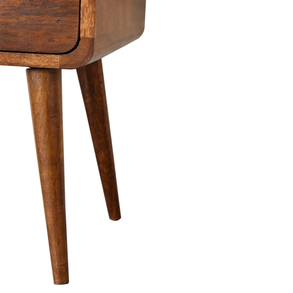 Curved Nightstand