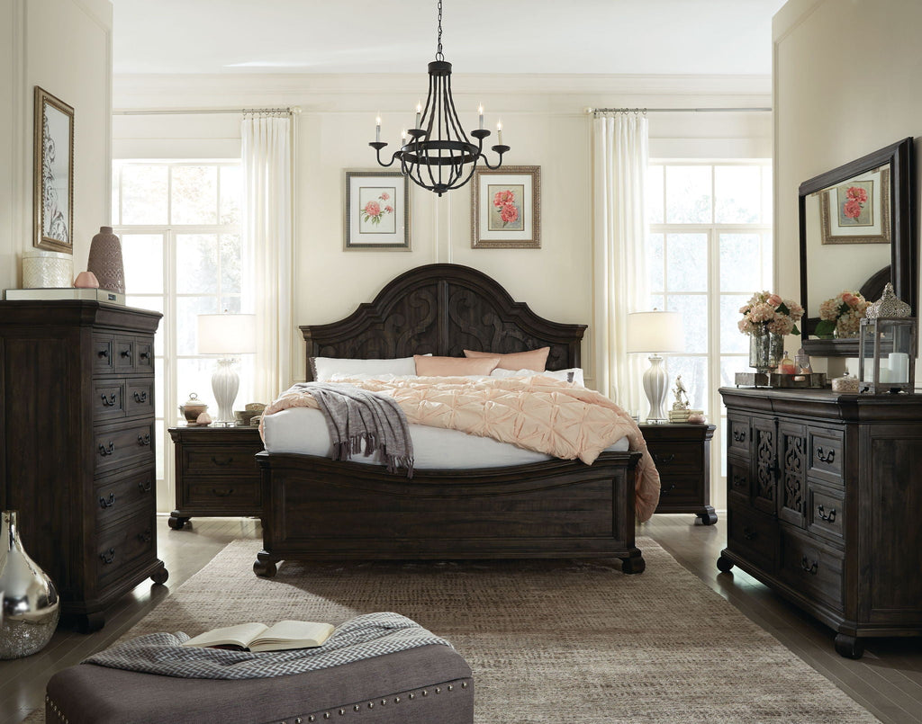 Bellamy - Complete Shaped Panel Bed