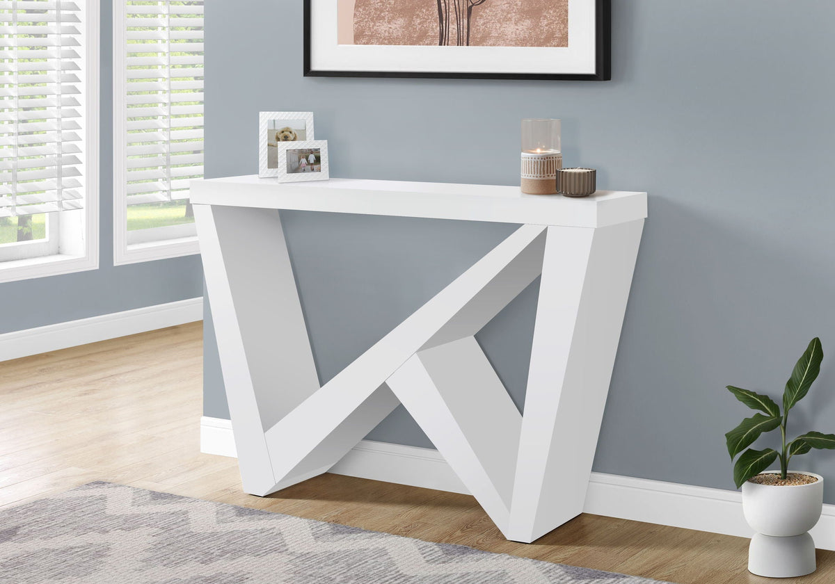 Accent Console Table For Entryway, Durable Construction