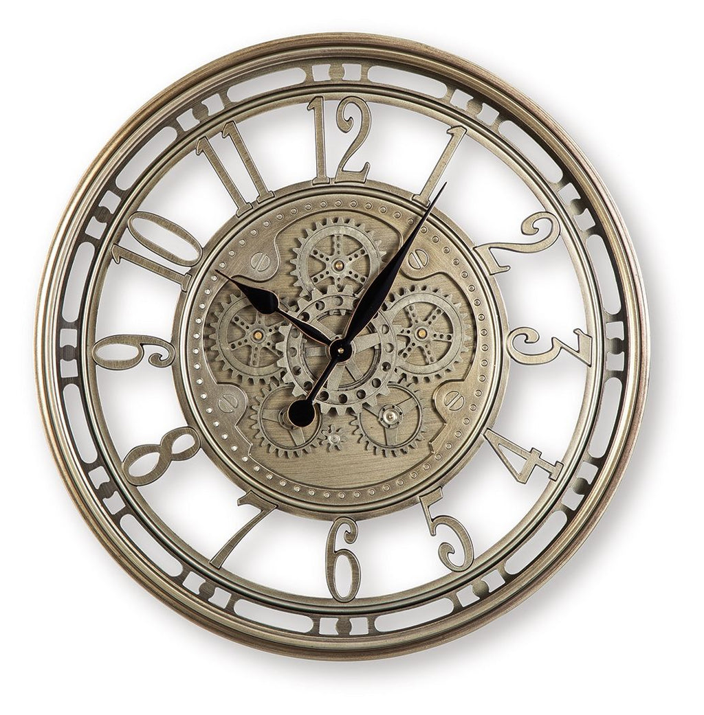 Gilover - Wall Clock - Champagne Finish