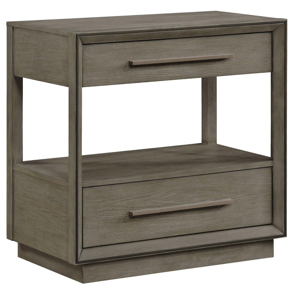Durango 5-piece Queen Bedroom Set Taupe Oak
