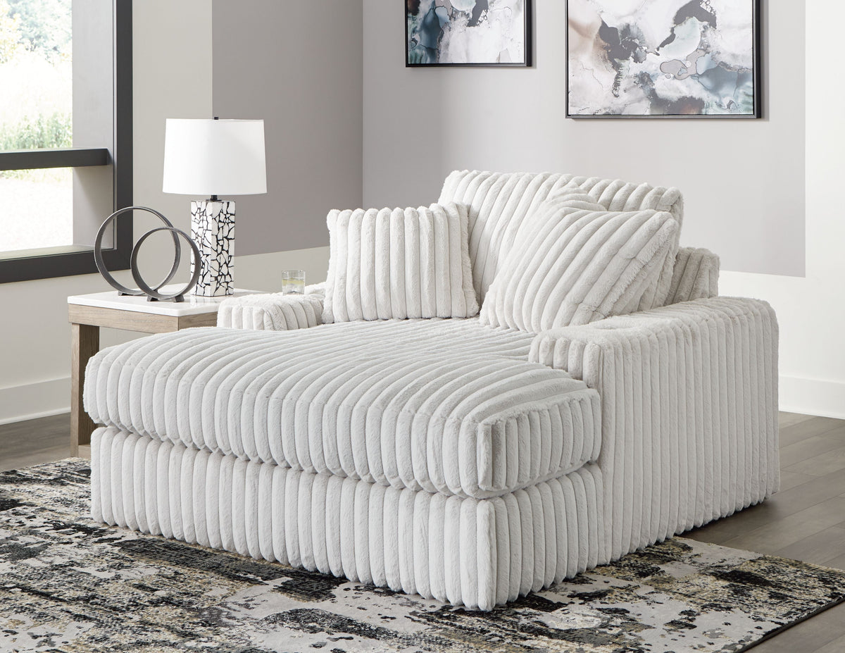 Stupendous - Oversized Chaise - Alloy