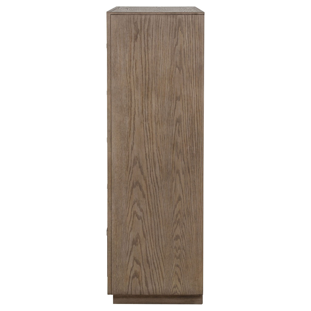 Kenora 5-drawer Bedroom Chest Barley Brown