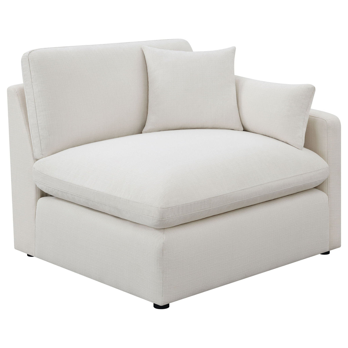 Hobson 5-piece Upholstered Modular Sectional Sofa Ivory