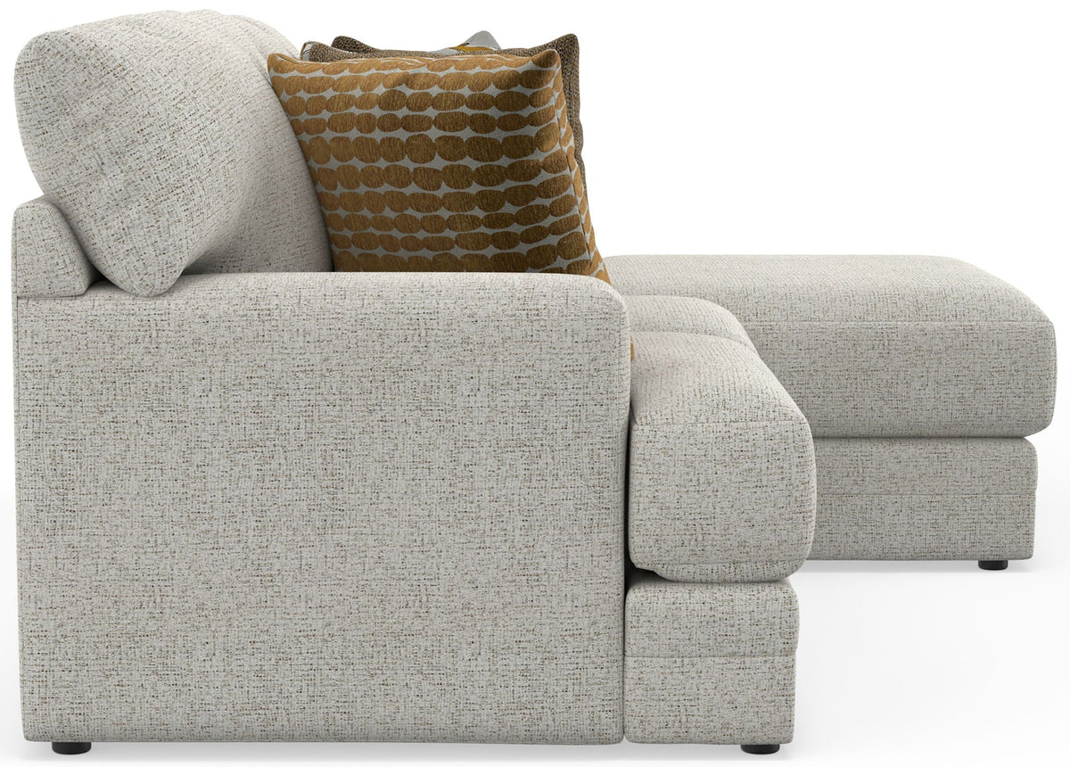 Tori - Sectional With Comfort Coil Seating And Accent Pillows Included