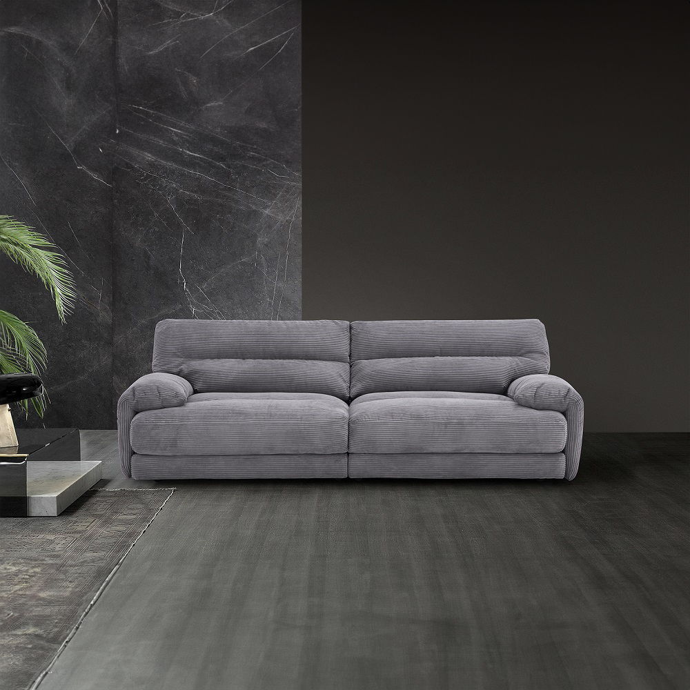 Cadenza - Sofa - Gray Corduroy