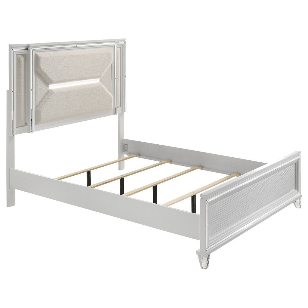 Marmore 4-piece Queen Bedroom Set White