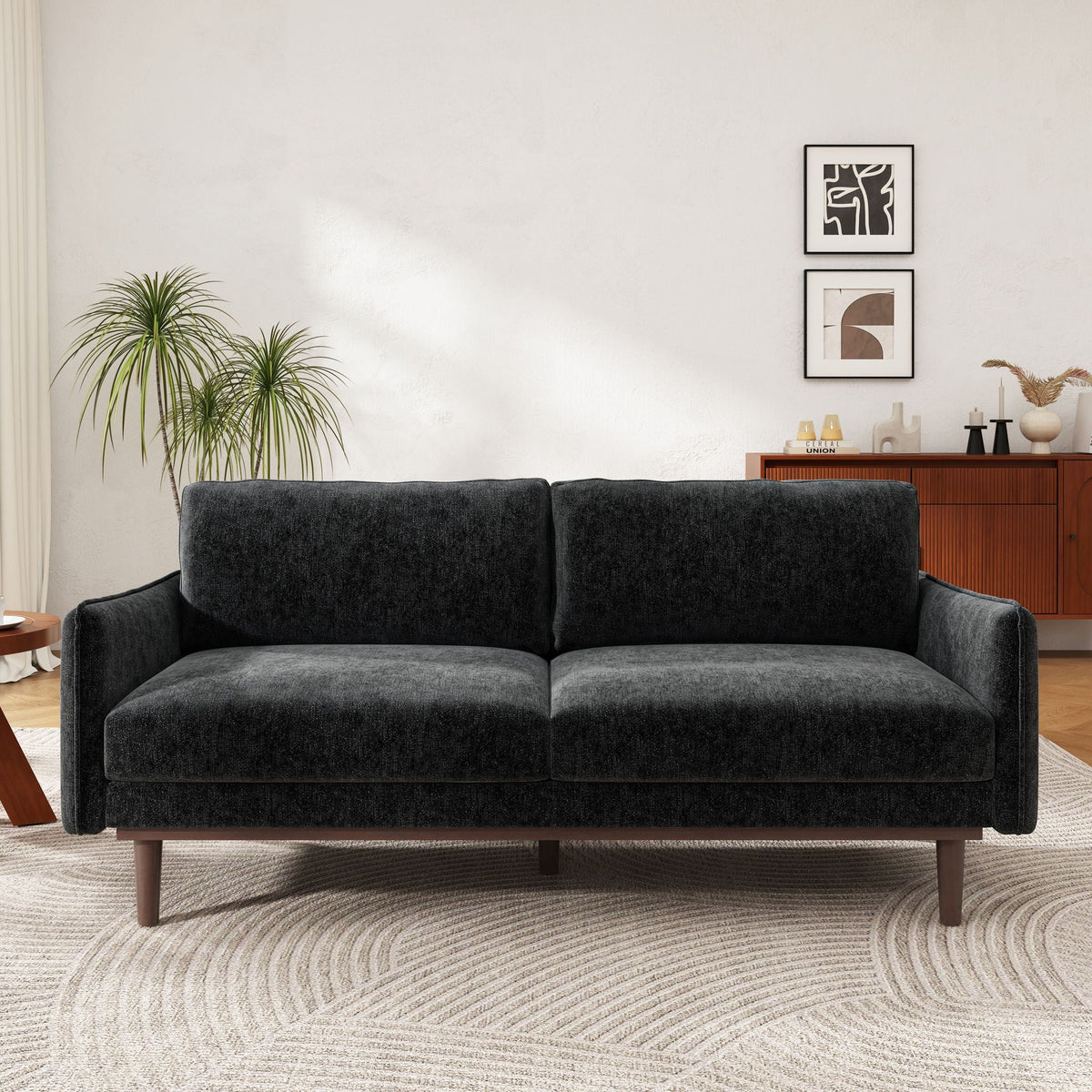 Loveseat Sofa With Spacious Seating