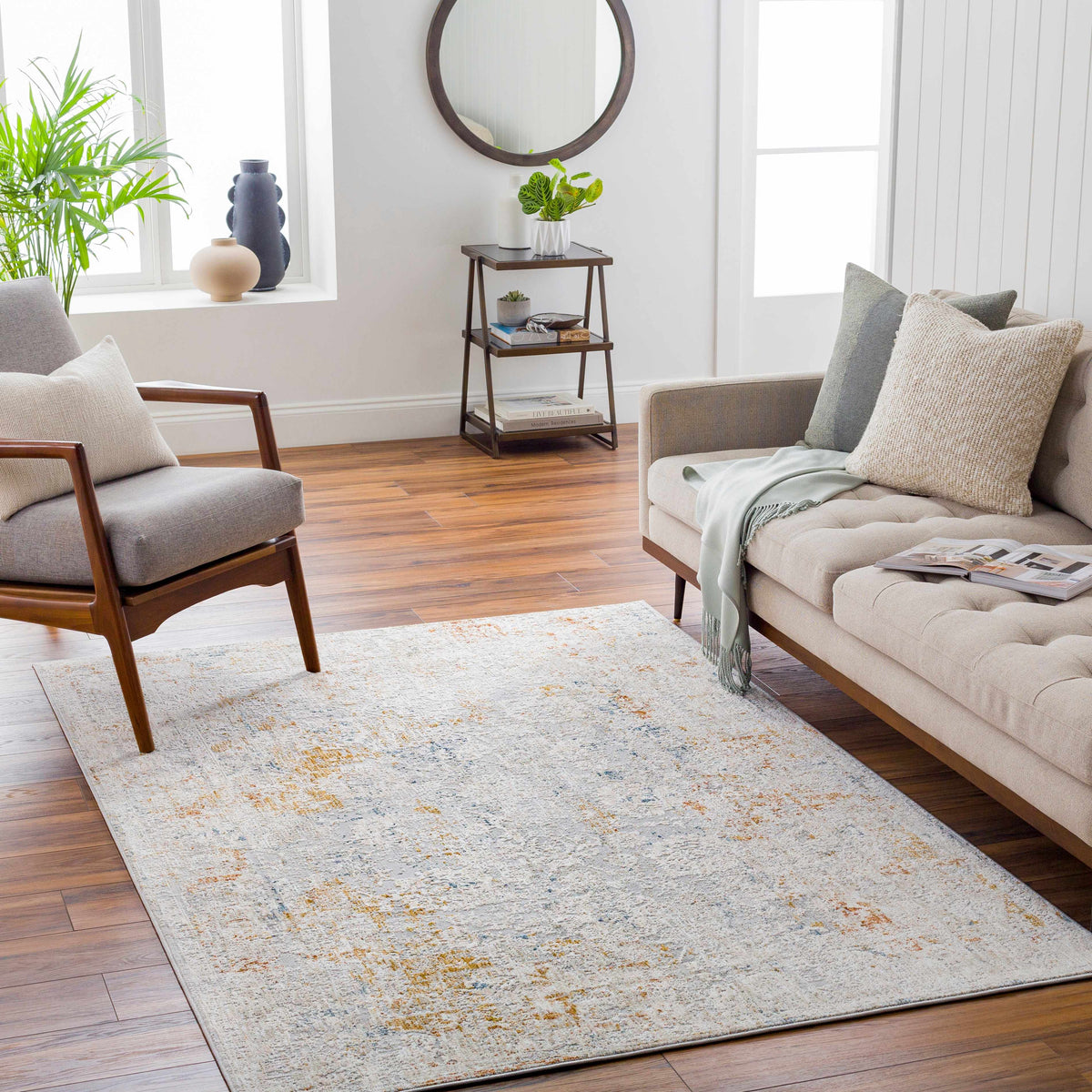 Burkittsville Textured Luxe Area Rug