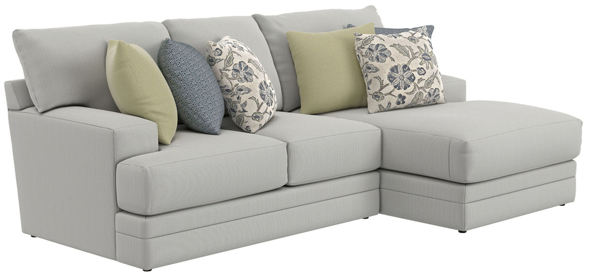 Stockbridge - Sectional With Comfort Coil Seating And 9 Accent Pillows Included