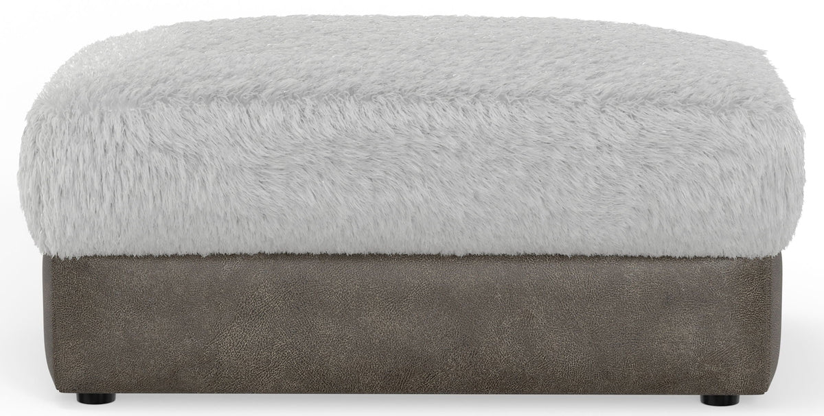 Snowball - Ottoman - Taupe / Natural
