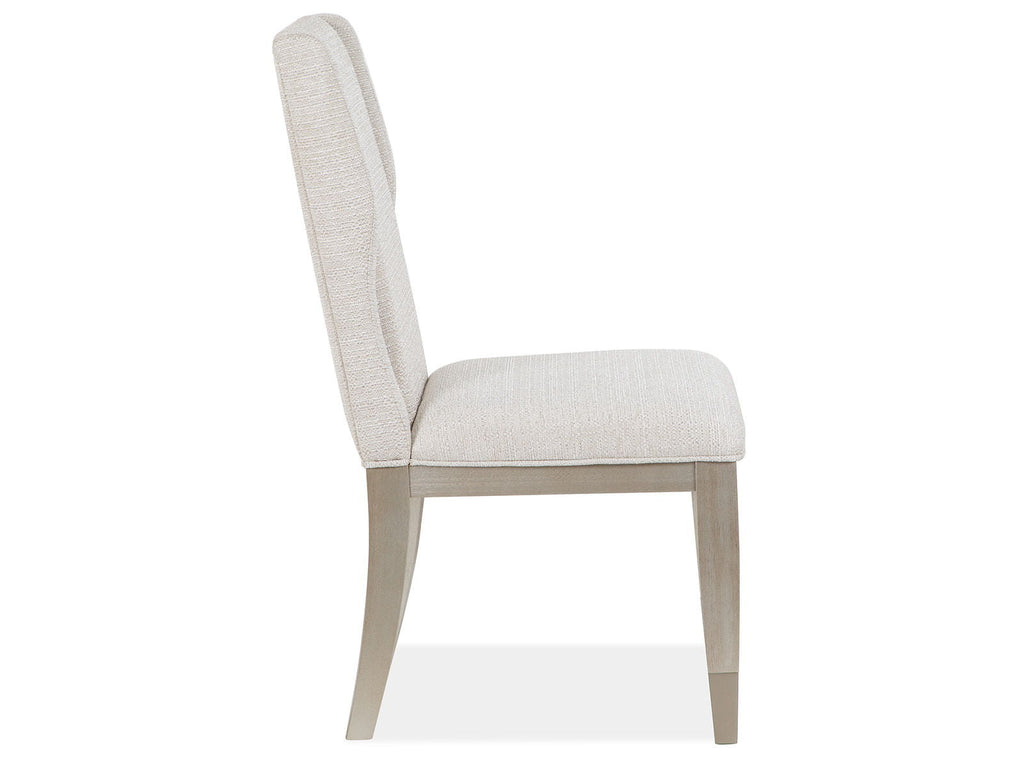 Lenox - Upholstered Host Side Chair (Set of 2) - Acadia White