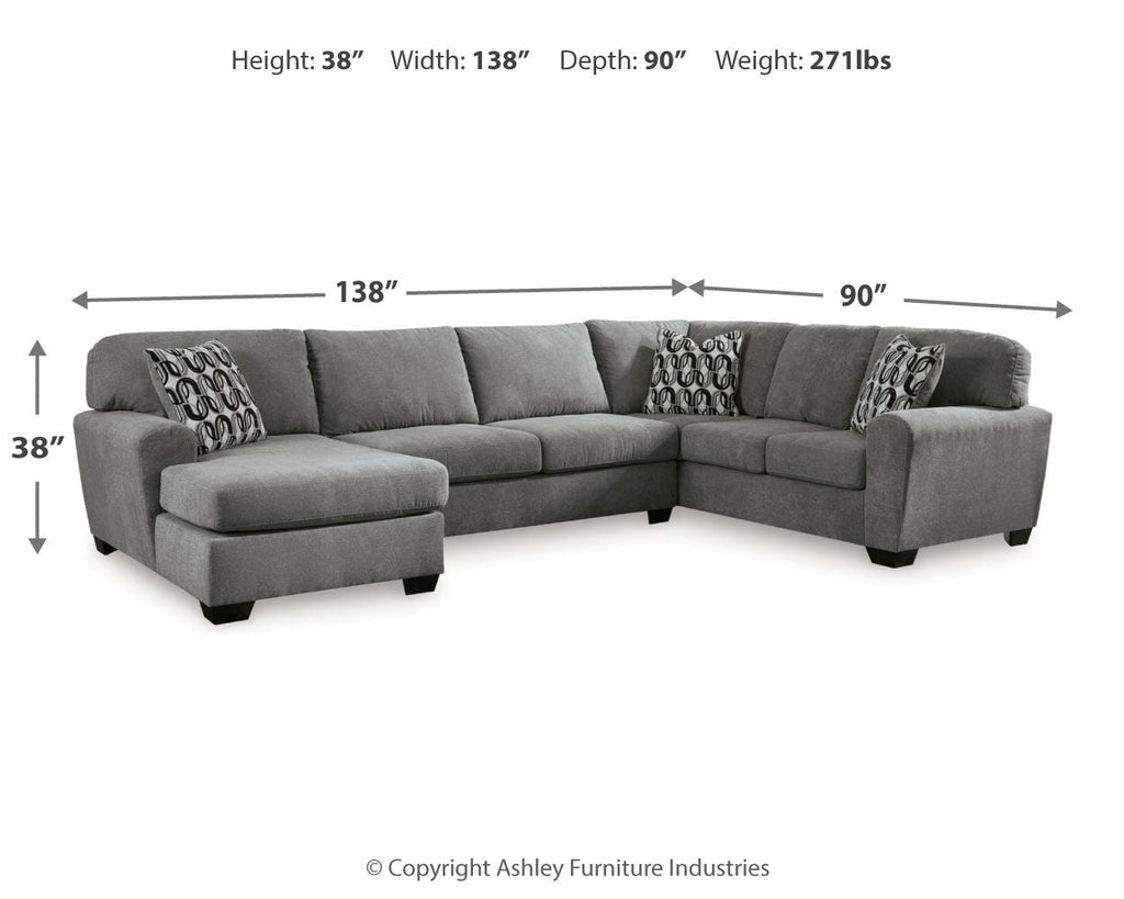 Birkdale Court - 3 Piece Sectional