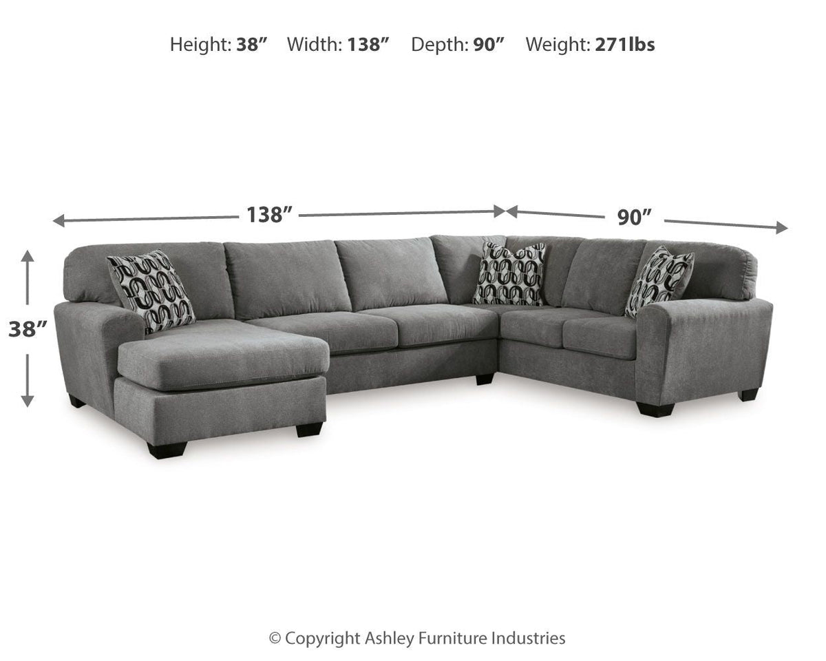 Birkdale Court - 3 Piece Sectional