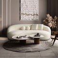 Drake - Japandi Style Curvy Boucle Sofa
