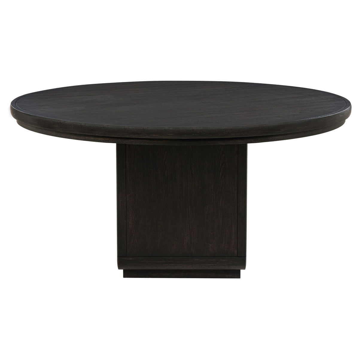 Leandro 60-inch Round Dining Table Burnished Black