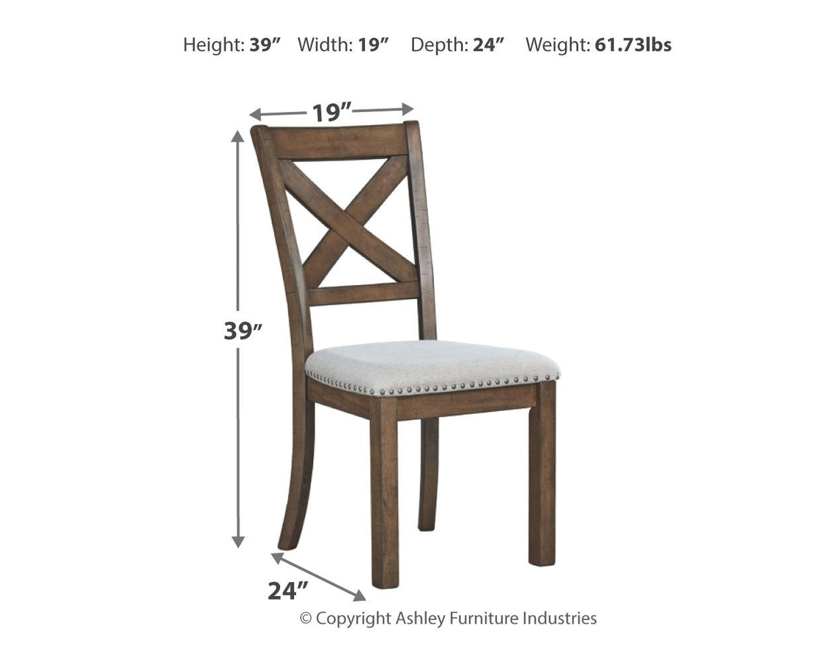 Moriville - Dining UPH Side Chair (Set of 2) - Beige