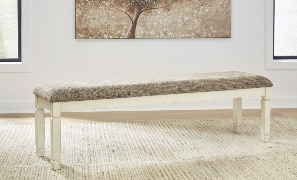 Bolanburg - Extra Large UPH DRM Bench - Brown / Beige