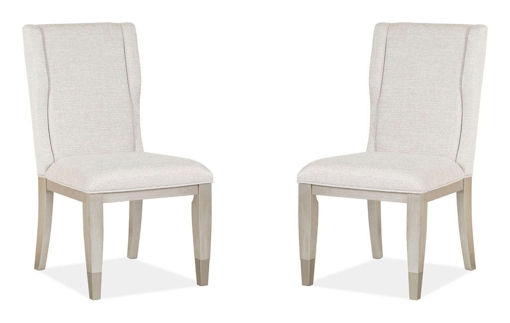 Lenox - Upholstered Host Side Chair (Set of 2) - Acadia White