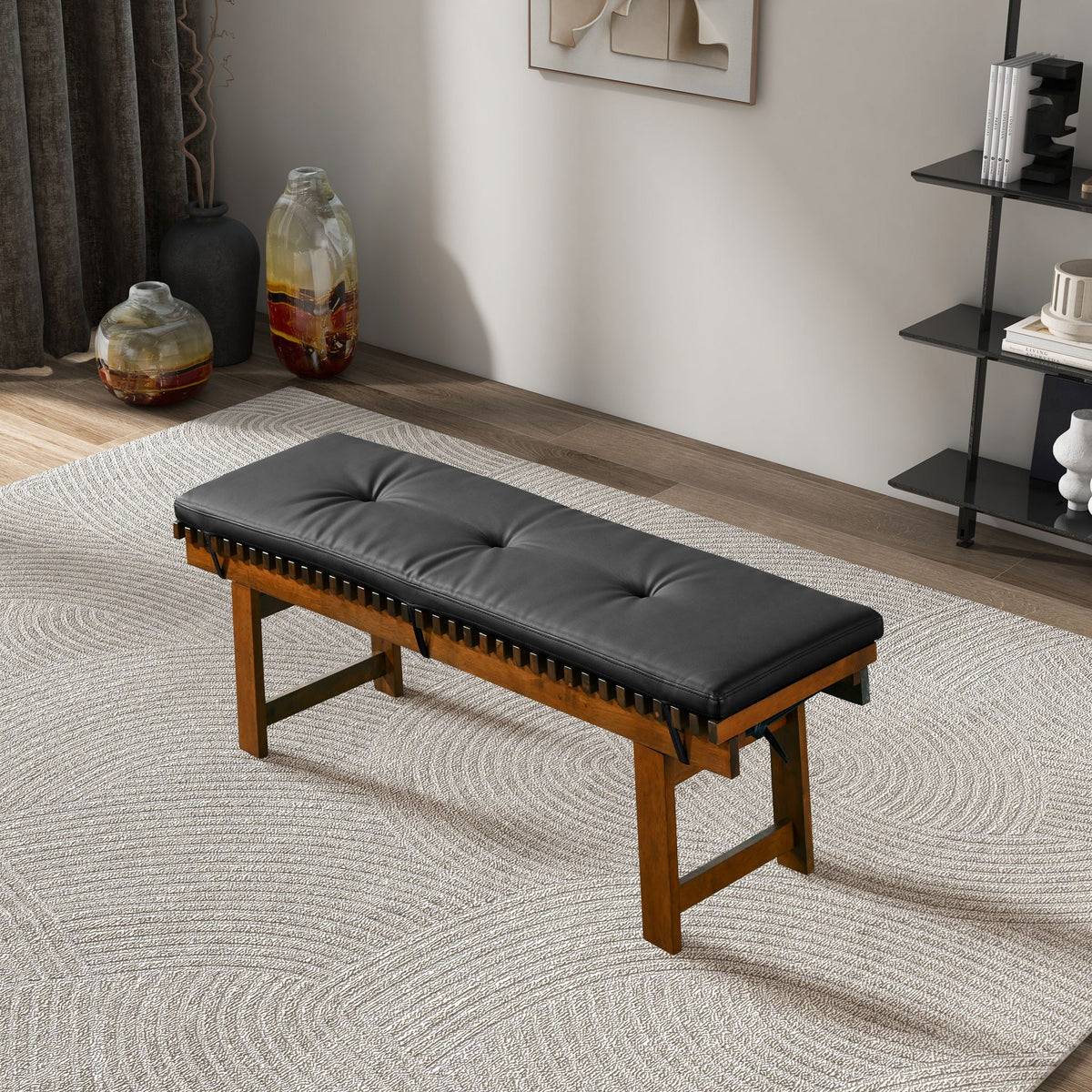 Lucia - Bench - Black