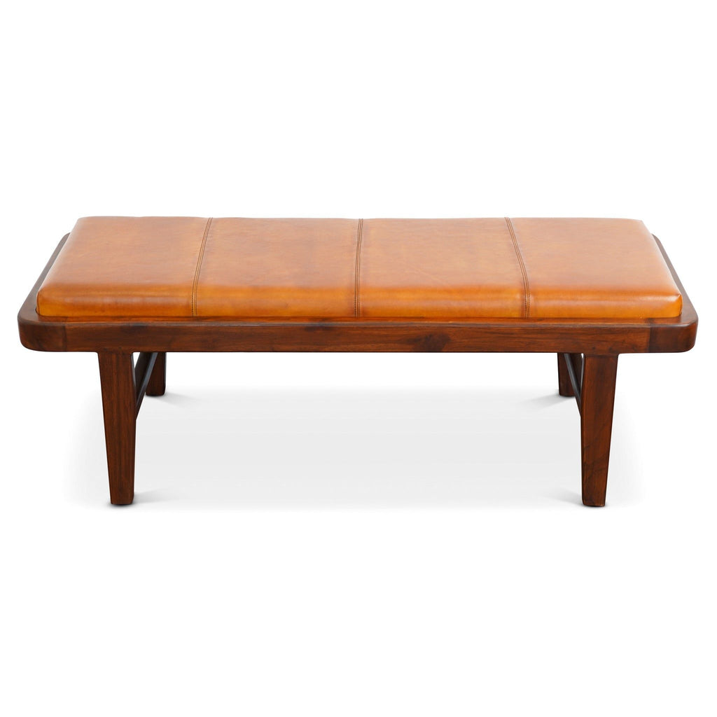 Maddox - Bench - Rustic / Tan