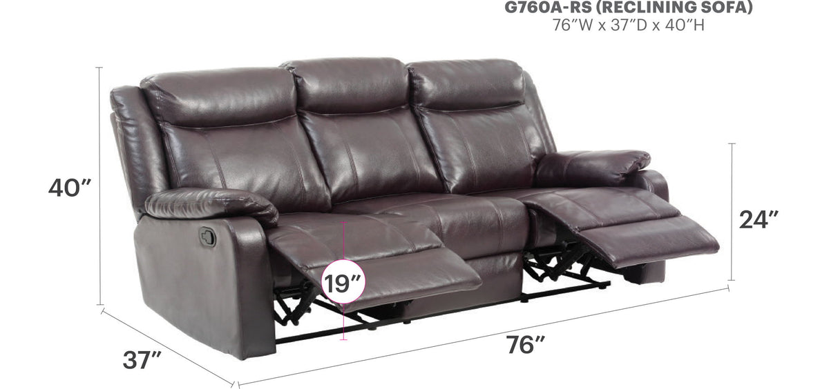 Contemporary Three Seater Sofa