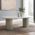 Laela - Dining Table - White