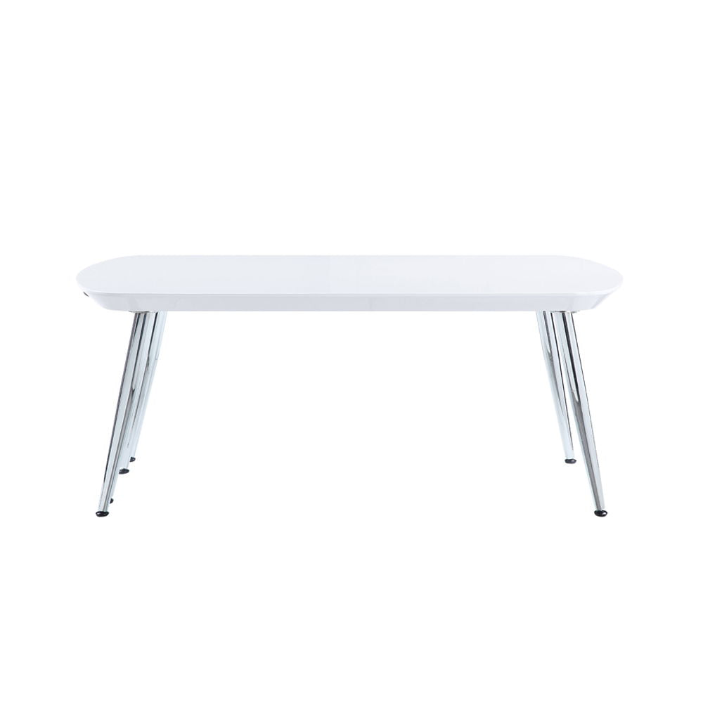 Patina - Coffee Table - White & Chrome