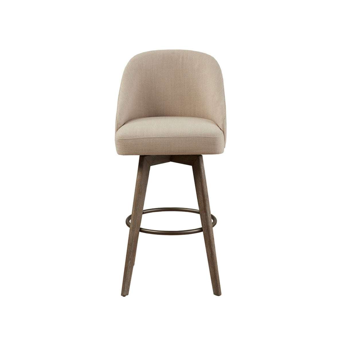 Bar Stool With Swivel Seat - Sand