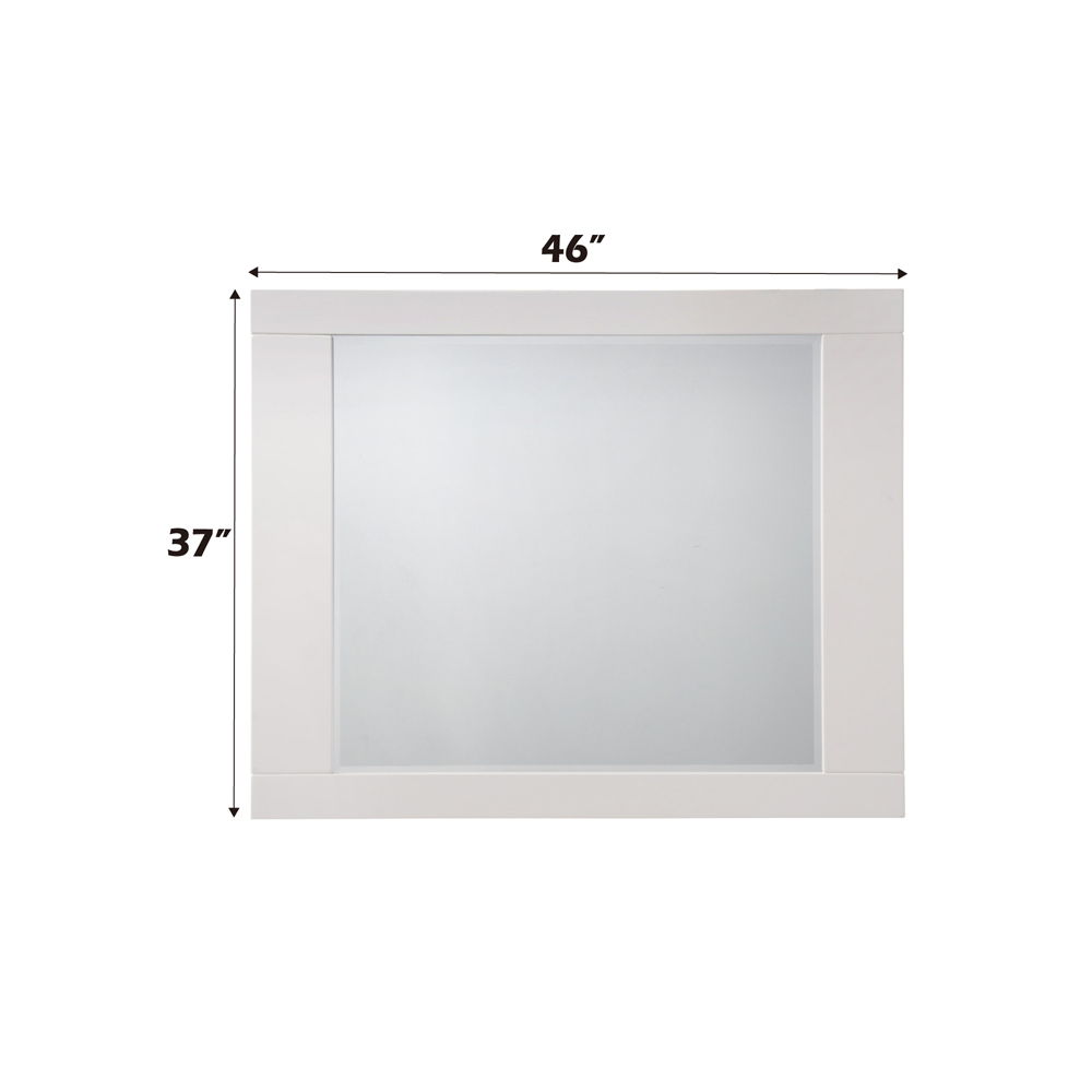Naima II - Mirror - White High Gloss