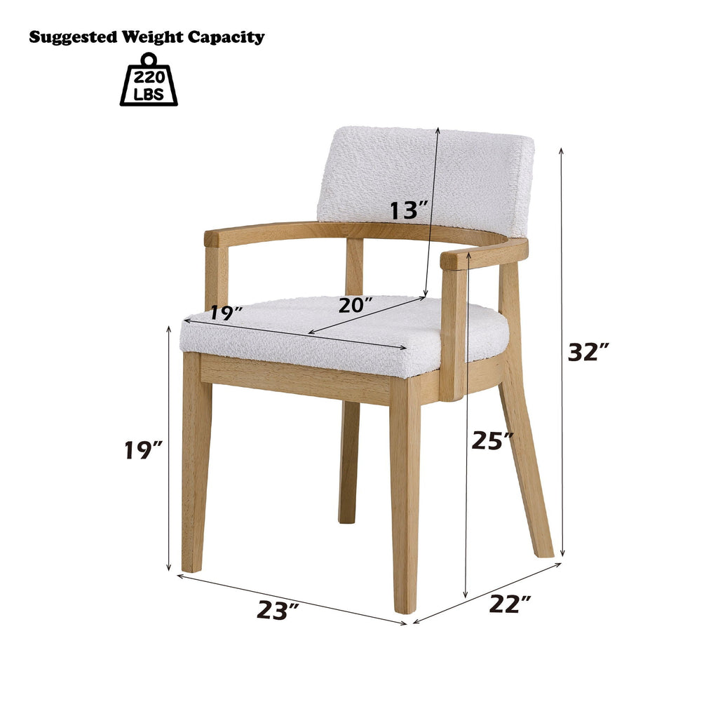 Kasem - Round Table With Matching Chair Dining Room Set