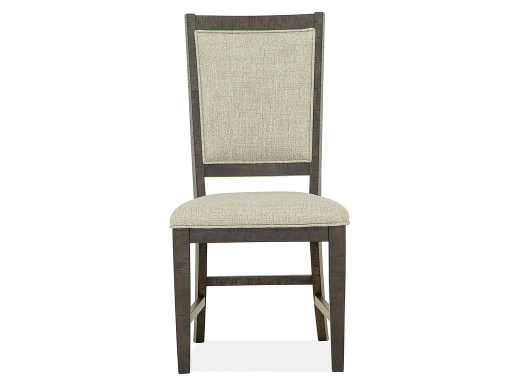 Westley Falls - Step Up Side Chair With Upholstered Seat & Back (Set of 2) - Graphite