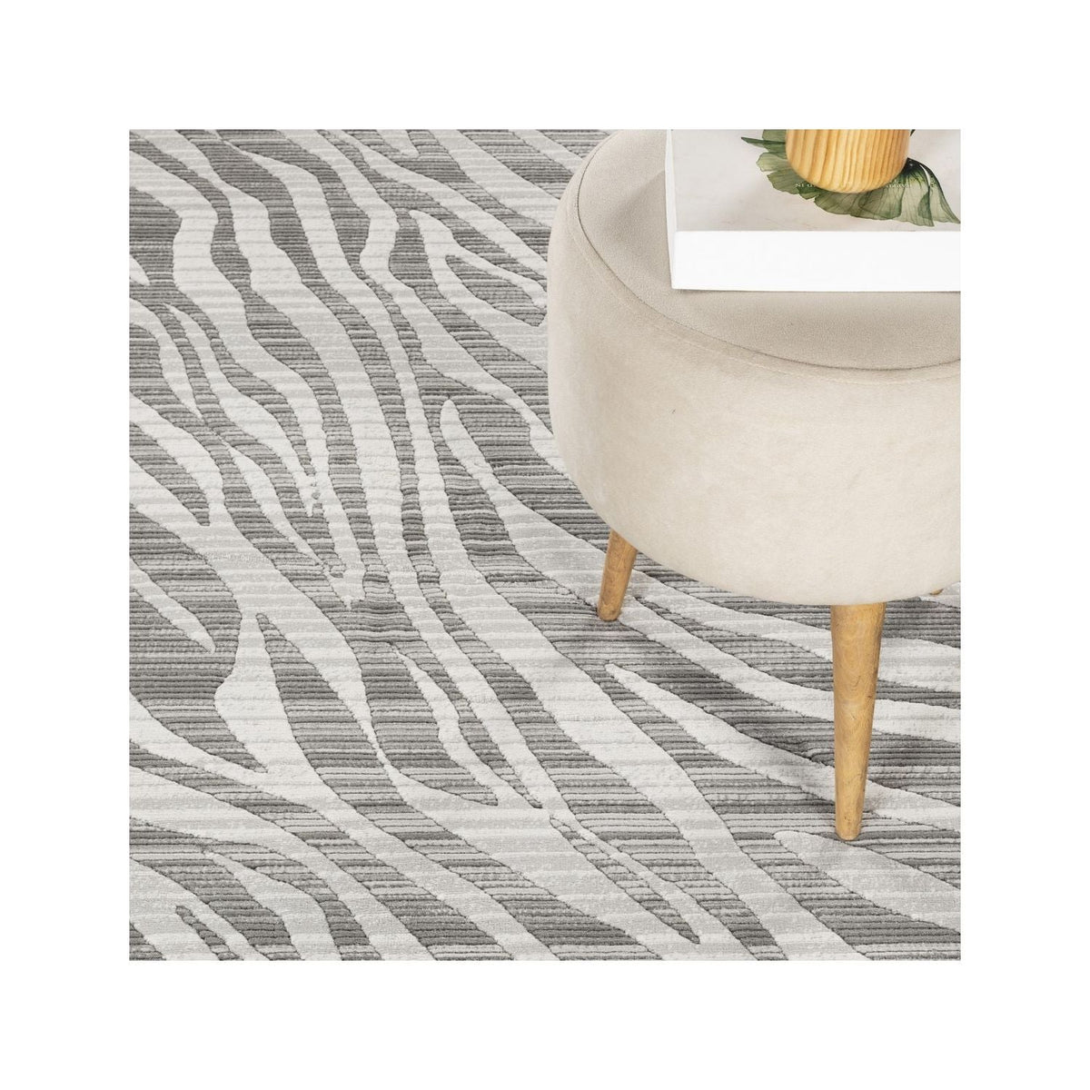 Geometrix - Contemporary Rug With Geometric 3D Effect