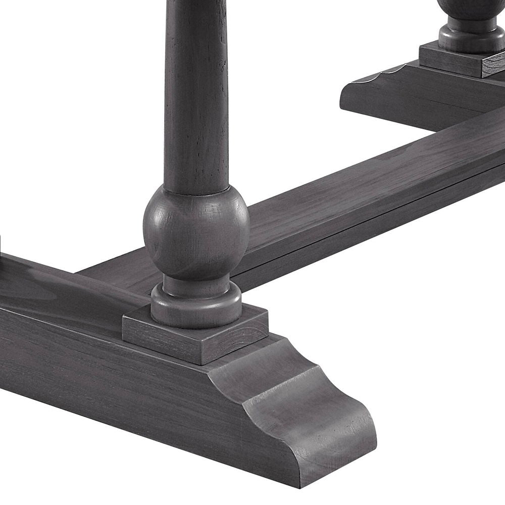 Yabeina - Dining Table - Marble Top Top & Gray Oak