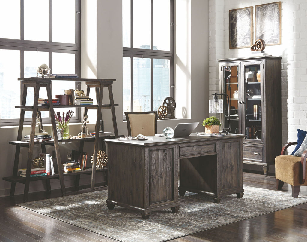 Sutton Place - Executive Desk - Weathered Charcoal