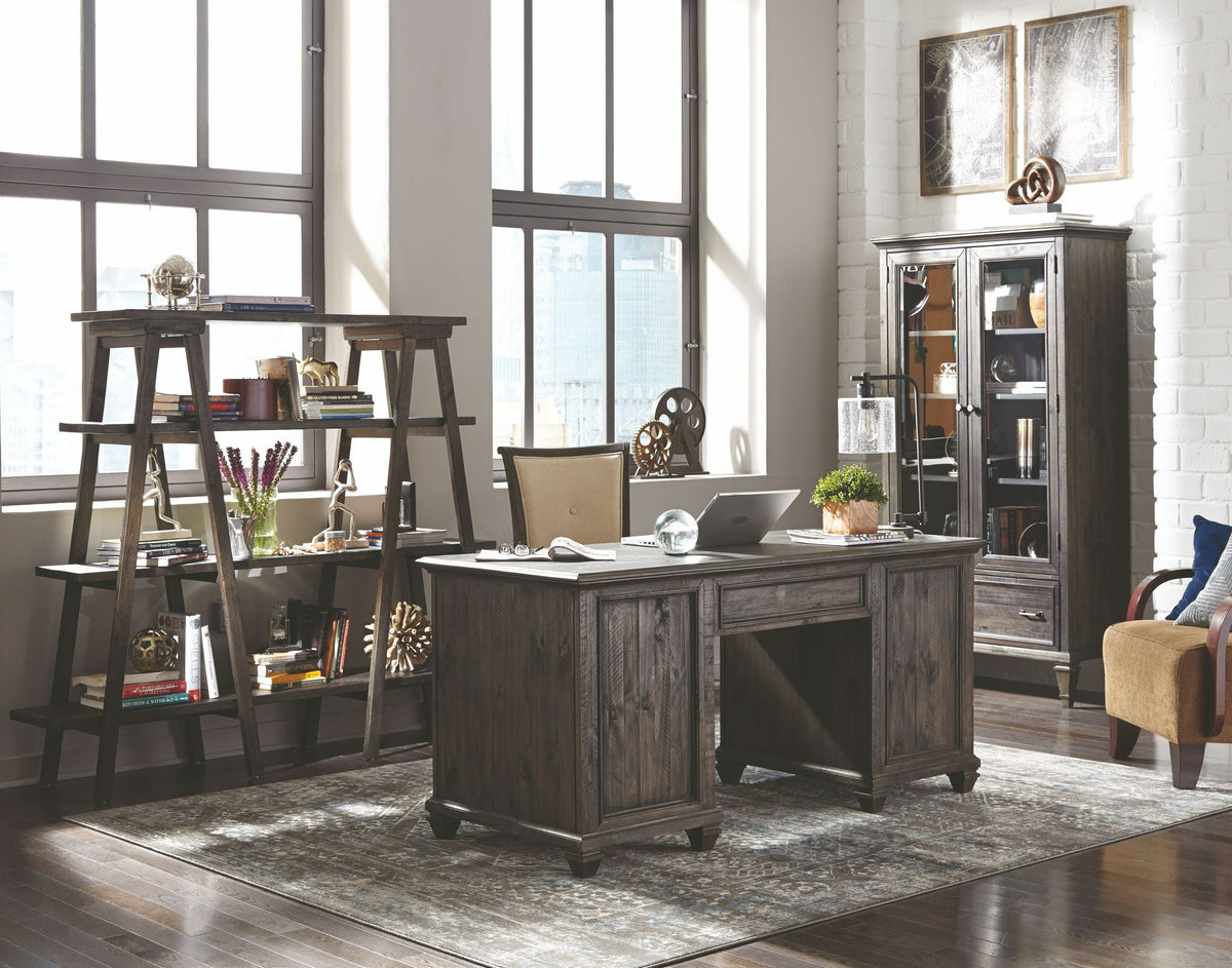 Sutton Place - Bookshelf - Weathered Charcoal