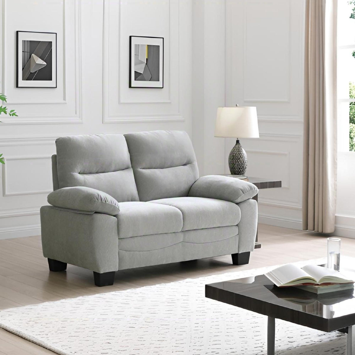 Summerton - Loveseat With Pillow Top Arms And Removable Back