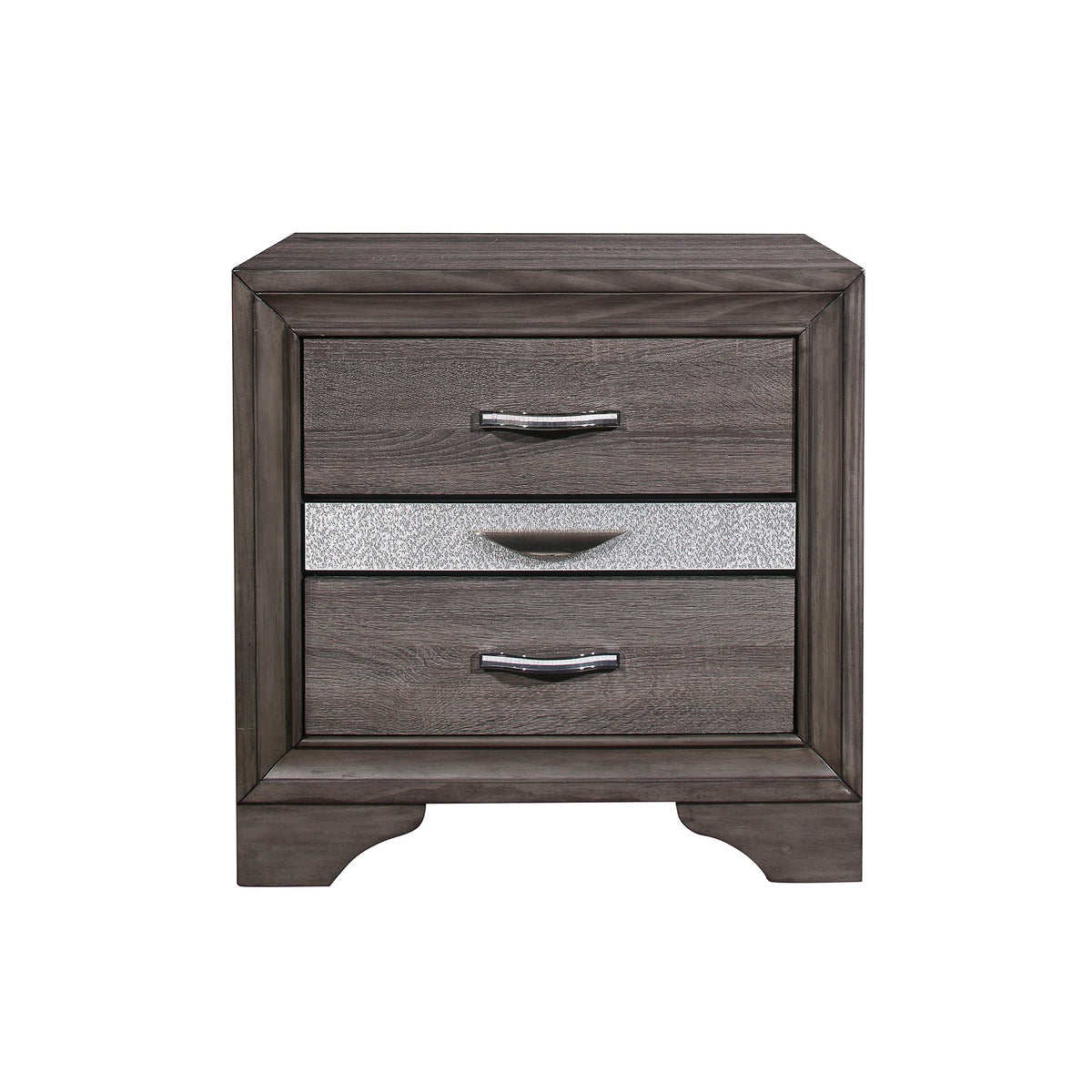 Ryder - Sparkle Nightstand - Gray