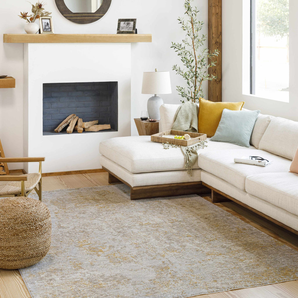 Cayhagan Mustard Luxe Rug