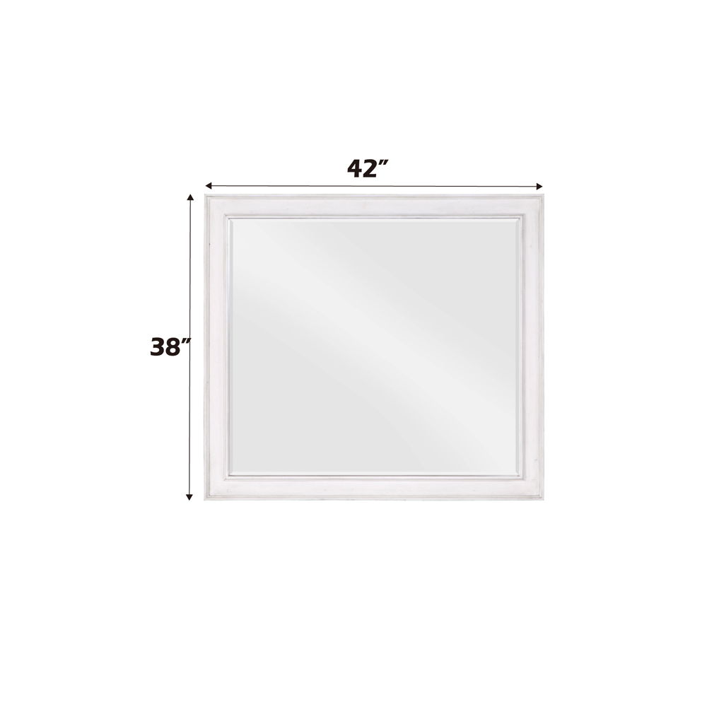 Katia - Mirror - Rustic Gray & Weathered White