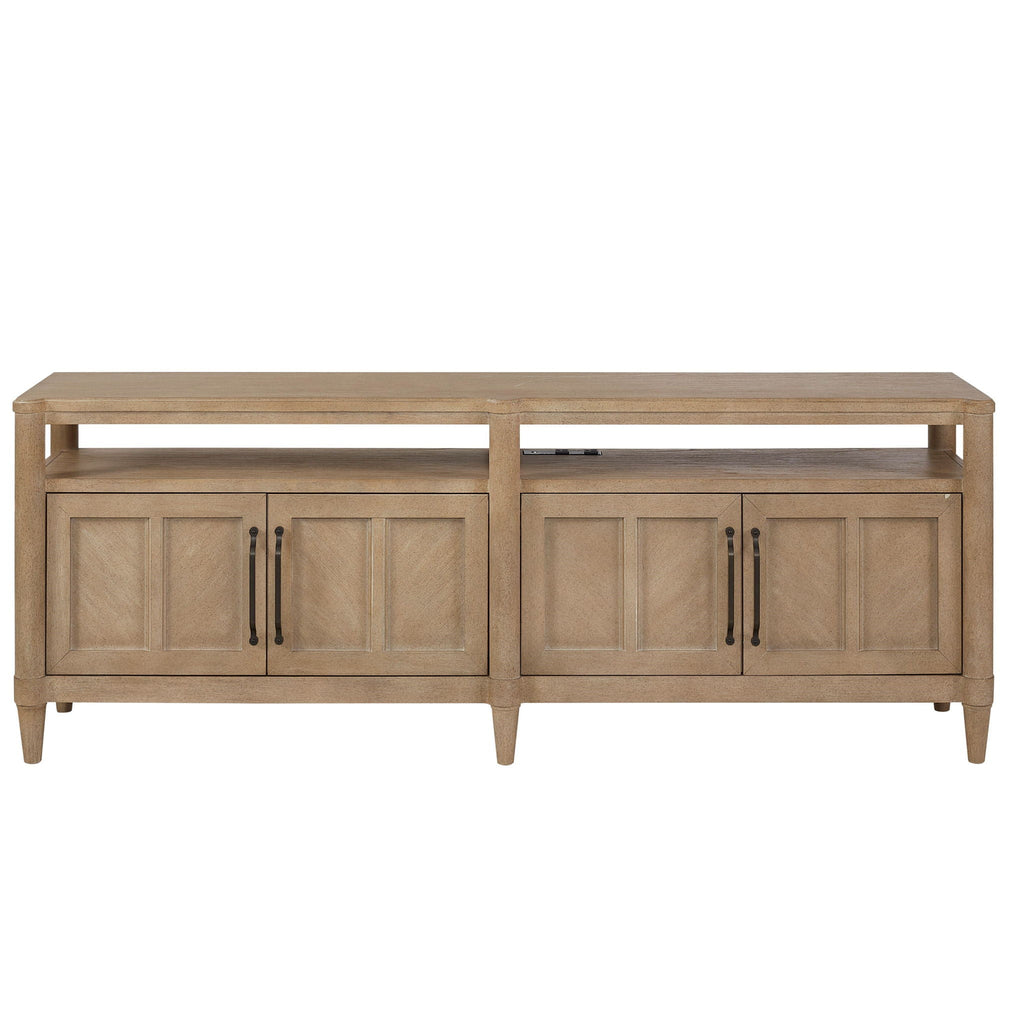 Entertainment Console With Storage - Sand