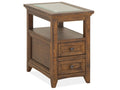 Bay Creek - Chairside End Table - Toasted Nutmeg