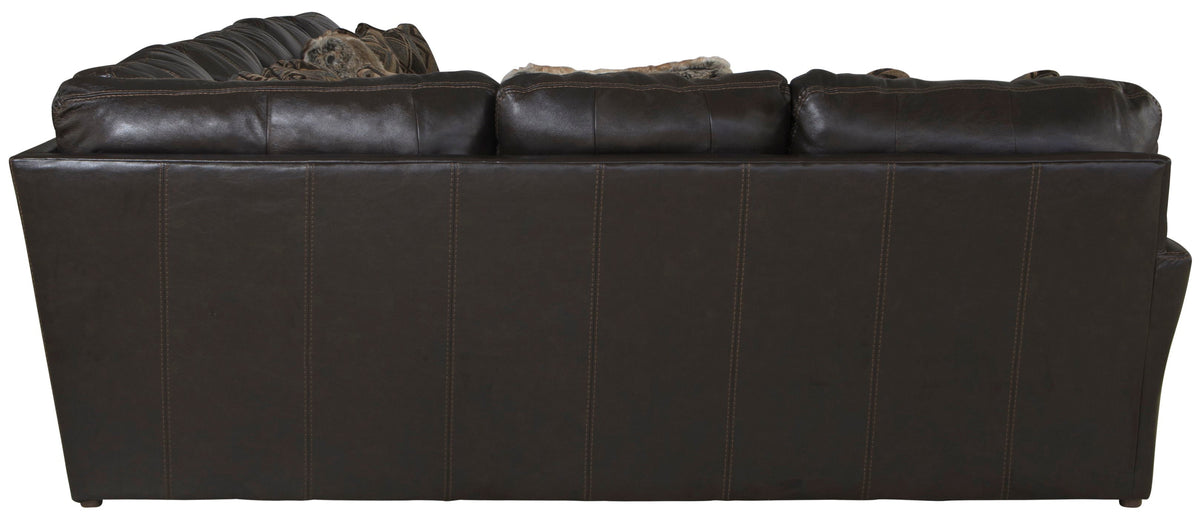 Denali - Italian Leather Match Sectional