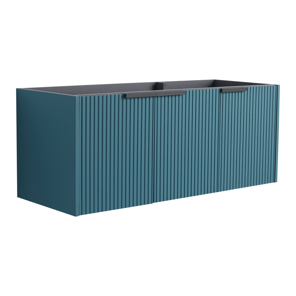 Contemporary Wall Mounted Bathroom Vanity With Soft Close Doors