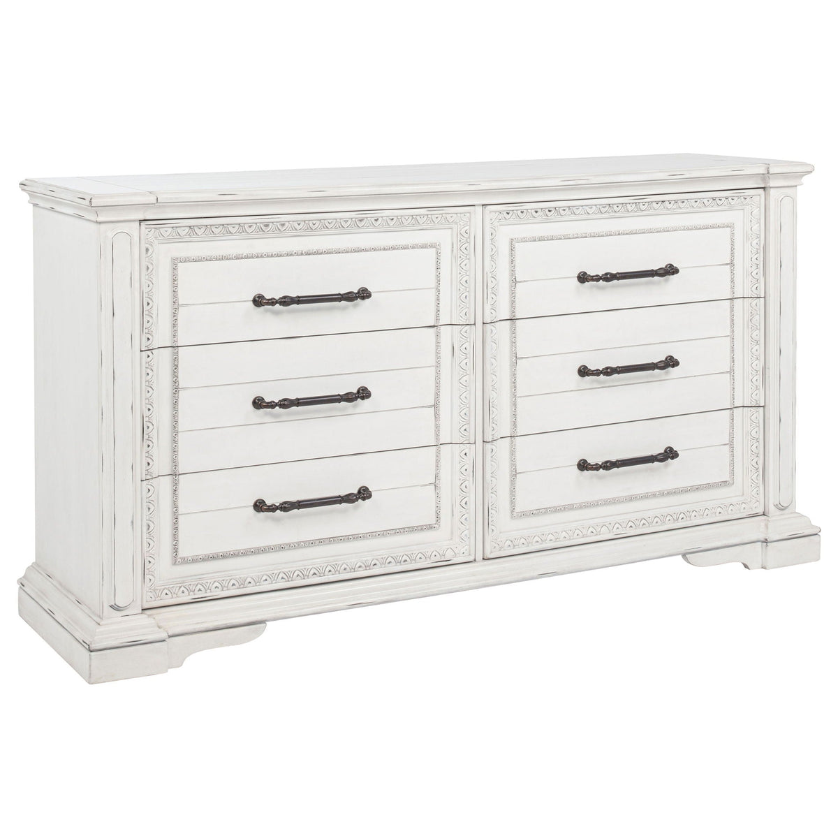 McKinney 4-piece California King Bedroom Set Vintage White