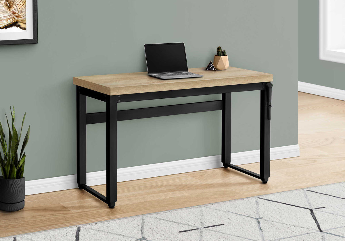 Computer Desk, Home Office, Standing, Adjustable, Laptop, Contemporary & Modern