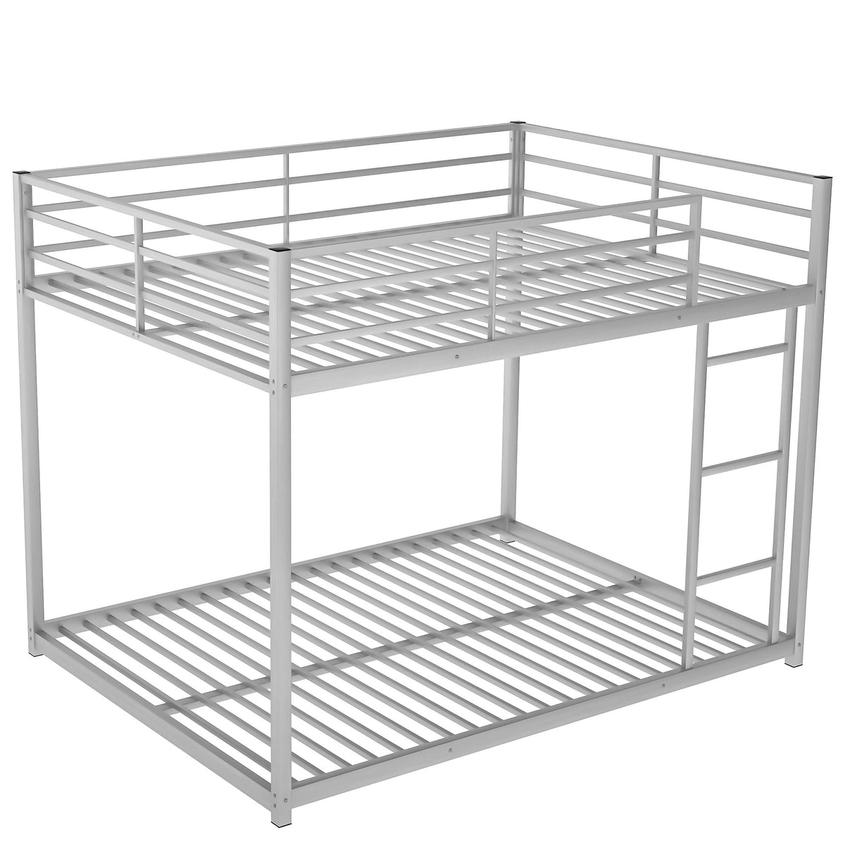 Metal Bunk Bed, Low Bunk Bed With Ladder